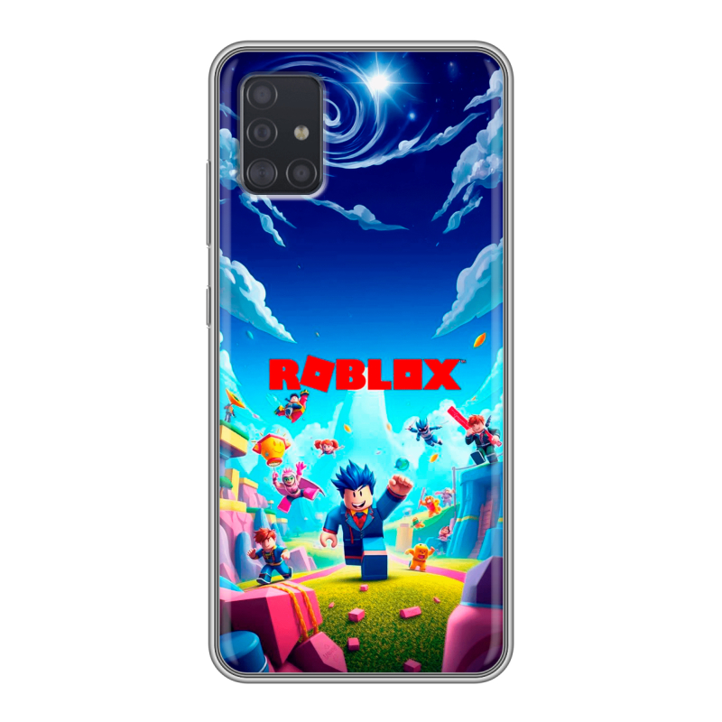 Силиконовый чехол на Samsung Galaxy A51 с принтом Roblox Роблокс Силиконовый чехол на Samsung Galaxy A51 с принтом Roblox Роблокс