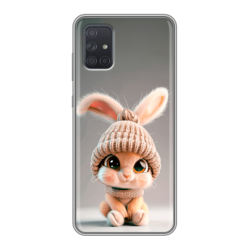 Силиконовый чехол на Samsung Galaxy A71 с принтом Кролик