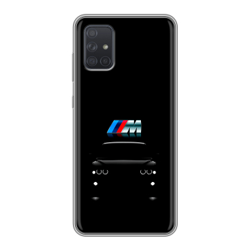 Силиконовый чехол на Samsung Galaxy A71 с принтом БМВ BMW