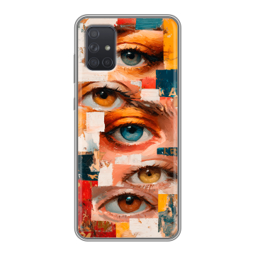 Силиконовый чехол на Samsung Galaxy A71 с принтом Модный принт Силиконовый чехол на Samsung Galaxy A71 с принтом Модный принт