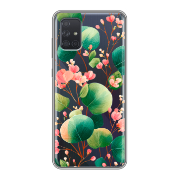 Силиконовый чехол на Samsung Galaxy A71 с принтом женский Силиконовый чехол на Samsung Galaxy A71 с принтом женский
