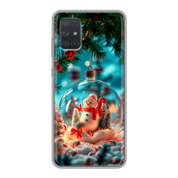 Силиконовый чехол на Samsung Galaxy A71 с принтом Новый год Силиконовый чехол на Samsung Galaxy A71 с принтом Новый год