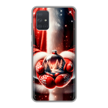 Силиконовый чехол на Samsung Galaxy A71 с принтом Новый год Силиконовый чехол на Samsung Galaxy A71 с принтом Новый год