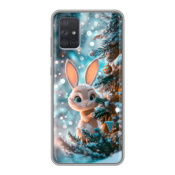 Силиконовый чехол на Samsung Galaxy A71 с принтом Новый год Силиконовый чехол на Samsung Galaxy A71 с принтом Новый год