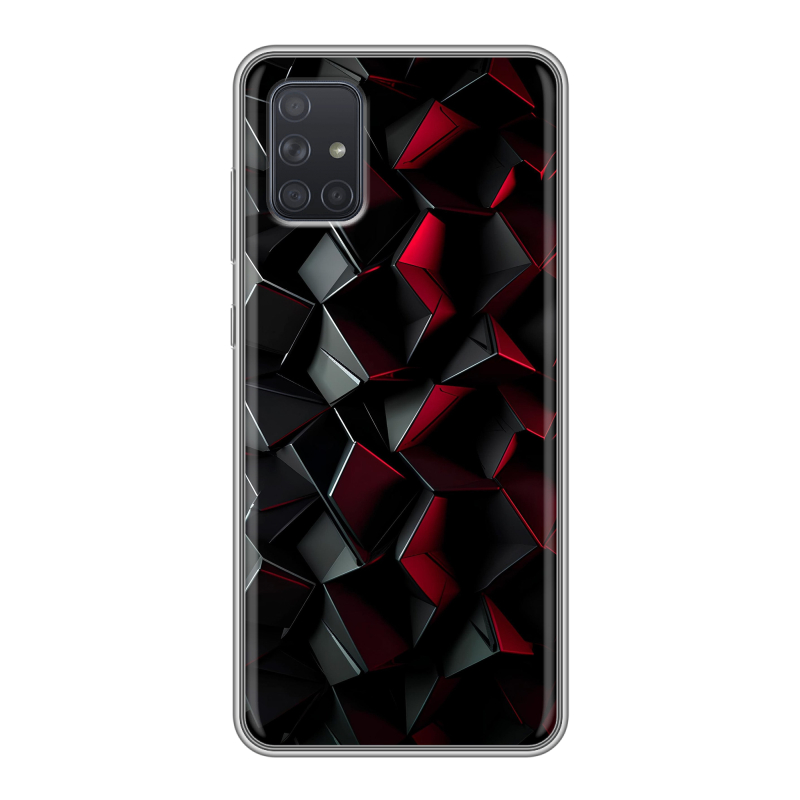 Силиконовый чехол на Samsung Galaxy A71 с принтом Абстракция Силиконовый чехол на Samsung Galaxy A71 с принтом Абстракция