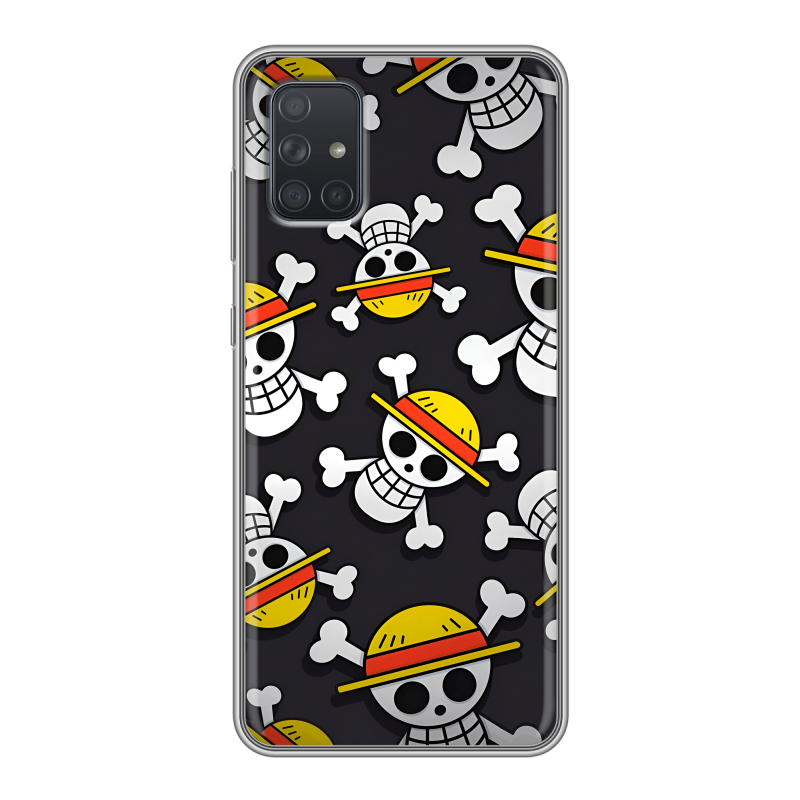 Силиконовый чехол на Samsung Galaxy A71 с принтом One Piece Ван Пис Силиконовый чехол на Samsung Galaxy A71 с принтом One Piece Ван Пис
