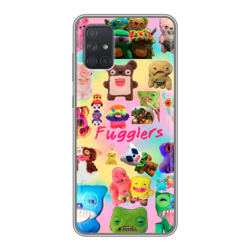 Силиконовый чехол на Samsung Galaxy A71 с принтом Флагер Fuggler Силиконовый чехол на Samsung Galaxy A71 с принтом Флагер Fuggler