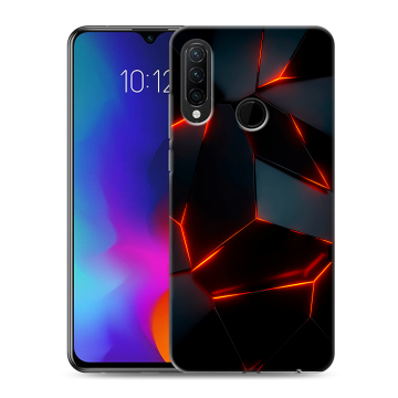 Силиконовый противоударный чехол на Lenovo K10 Note с принтом Яркие абстракции Силиконовый противоударный чехол на Lenovo K10 Note с принтом Яркие абстракции