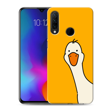 Силиконовый противоударный чехол на Lenovo K10 Note с принтом Утка Силиконовый противоударный чехол на Lenovo K10 Note с принтом Утка