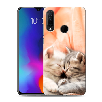 Силиконовый противоударный чехол на Lenovo K10 Note с принтом Котята Силиконовый противоударный чехол на Lenovo K10 Note с принтом Котята