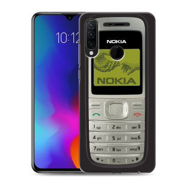 Силиконовый противоударный чехол на Lenovo K10 Note с принтом Ретро Нокия Силиконовый противоударный чехол на Lenovo K10 Note с принтом Ретро Нокия