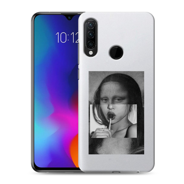 Силиконовый противоударный чехол на Lenovo K10 Note с принтом Мона Лиза