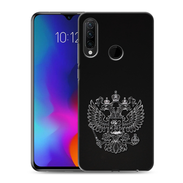 Силиконовый противоударный чехол на Lenovo K10 Note с принтом Герб России Силиконовый противоударный чехол на Lenovo K10 Note с принтом Герб России