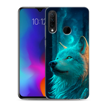 Силиконовый противоударный чехол на Lenovo K10 Note с принтом бабочки саккура Силиконовый противоударный чехол на Lenovo K10 Note с принтом бабочки саккура