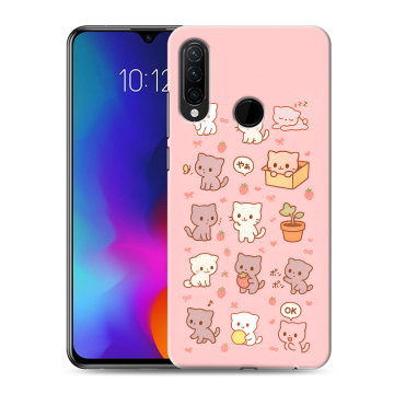 Силиконовый противоударный чехол на Lenovo K10 Note с принтом Hello Kitty Хелоу Кити Силиконовый противоударный чехол на Lenovo K10 Note с принтом Hello Kitty Хелоу Кити