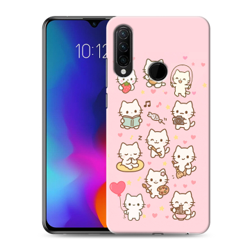 Силиконовый противоударный чехол на Lenovo K10 Note с принтом Hello Kitty Хелоу Кити
