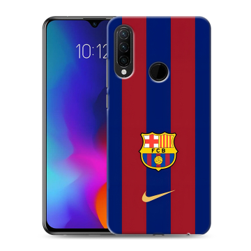 Силиконовый противоударный чехол на Lenovo K10 Note с принтом Барселона Barcelona Силиконовый противоударный чехол на Lenovo K10 Note с принтом Барселона Barcelona
