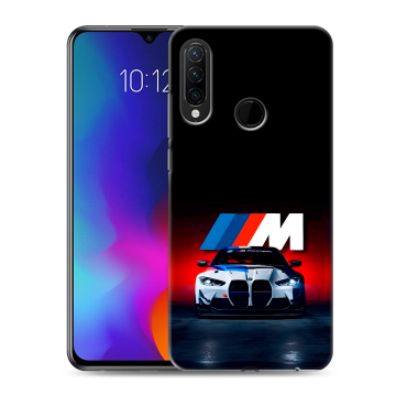 Силиконовый противоударный чехол на Lenovo K10 Note с принтом БМВ BMW