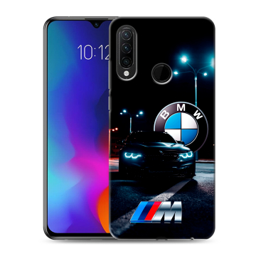 Силиконовый противоударный чехол на Lenovo K10 Note с принтом БМВ BMW