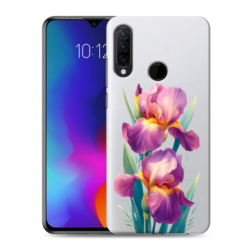 Силиконовый противоударный чехол на Lenovo K10 Note с принтом Цветы орхидеи Силиконовый противоударный чехол на Lenovo K10 Note с принтом Цветы орхидеи