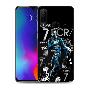 Силиконовый противоударный чехол на Lenovo K10 Note с принтом Реал Роналдо Силиконовый противоударный чехол на Lenovo K10 Note с принтом Реал Роналдо