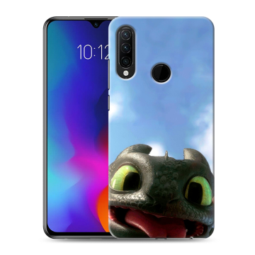 Силиконовый противоударный чехол на Lenovo K10 Note с принтом Как приручить дракона