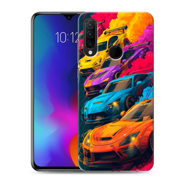 Силиконовый противоударный чехол на Lenovo K10 Note с принтом Тачки Силиконовый противоударный чехол на Lenovo K10 Note с принтом Тачки