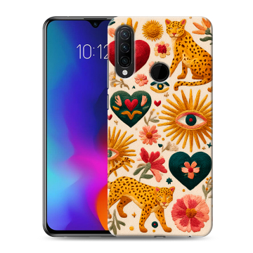Силиконовый противоударный чехол на Lenovo K10 Note с принтом Модный принт Силиконовый противоударный чехол на Lenovo K10 Note с принтом Модный принт
