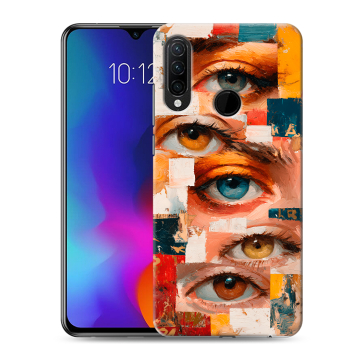 Силиконовый противоударный чехол на Lenovo K10 Note с принтом Модный принт Силиконовый противоударный чехол на Lenovo K10 Note с принтом Модный принт