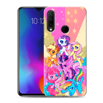Силиконовый противоударный чехол на Lenovo K10 Note с принтом My little pony Дружба чудо