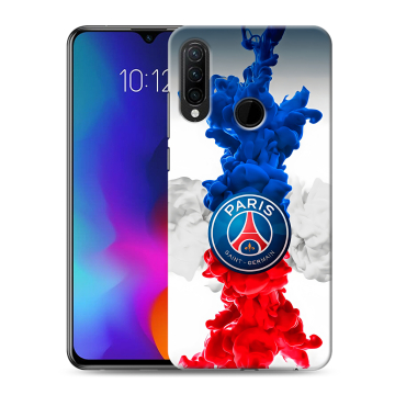 Силиконовый противоударный чехол на Lenovo K10 Note с принтом PSG ПСЖ