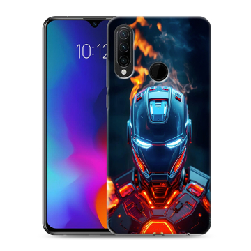 Силиконовый противоударный чехол на Lenovo K10 Note с принтом IronMan Железный человек Силиконовый противоударный чехол на Lenovo K10 Note с принтом IronMan Железный человек
