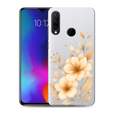Силиконовый противоударный чехол на Lenovo K10 Note с принтом для девушки