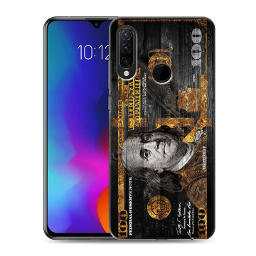 Силиконовый противоударный чехол на Lenovo K10 Note с принтом Доллар деньги