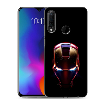 Силиконовый противоударный чехол на Lenovo K10 Note с принтом IronMan Железный человек