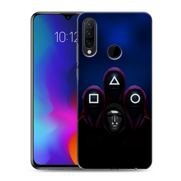 Силиконовый противоударный чехол на Lenovo K10 Note с принтом Игра Кальмара Силиконовый противоударный чехол на Lenovo K10 Note с принтом Игра Кальмара