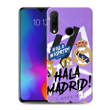 Силиконовый противоударный чехол на Lenovo K10 Note с принтом Real Madrid Реал Мадрид