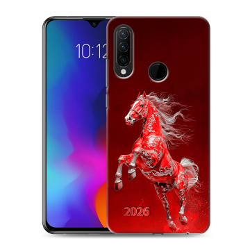 Силиконовый противоударный чехол на Lenovo K10 Note с принтом Новый год Силиконовый противоударный чехол на Lenovo K10 Note с принтом Новый год