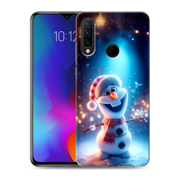 Силиконовый противоударный чехол на Lenovo K10 Note с принтом Новый год