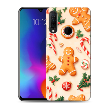 Силиконовый противоударный чехол на Lenovo K10 Note с принтом Новый год