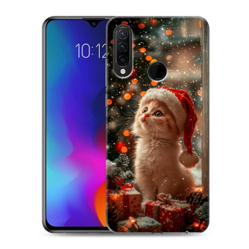 Силиконовый противоударный чехол на Lenovo K10 Note с принтом Новый год