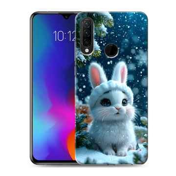 Силиконовый противоударный чехол на Lenovo K10 Note с принтом Новый год