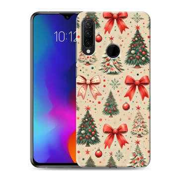 Силиконовый противоударный чехол на Lenovo K10 Note с принтом Новый год