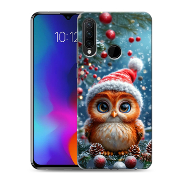 Силиконовый противоударный чехол на Lenovo K10 Note с принтом Новый год