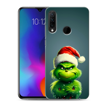 Силиконовый противоударный чехол на Lenovo K10 Note с принтом Новый год