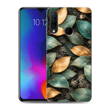 Силиконовый противоударный чехол на Lenovo K10 Note с принтом женский
