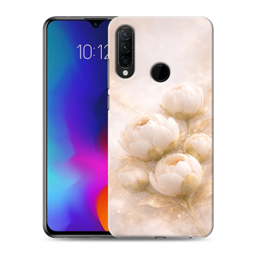 Силиконовый противоударный чехол на Lenovo K10 Note с принтом женский