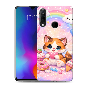 Силиконовый противоударный чехол на Lenovo K10 Note с принтом для девочек
