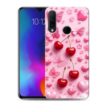 Силиконовый противоударный чехол на Lenovo K10 Note с принтом для девочек
