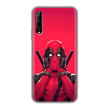 Силиконовый противоударный чехол на Huawei Y9s с принтом Дедпул Deadpool